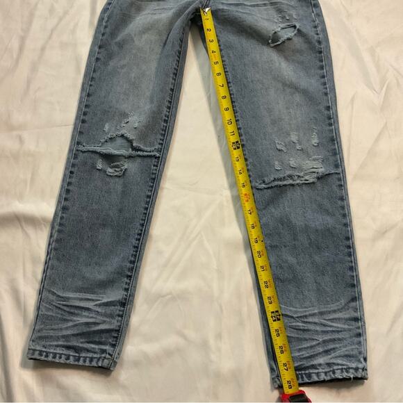 ONE X One Teaspoon Awesome Baggies Medium Rise Jeans 24 Y2K Casual Distressed - Picture 8 of 12